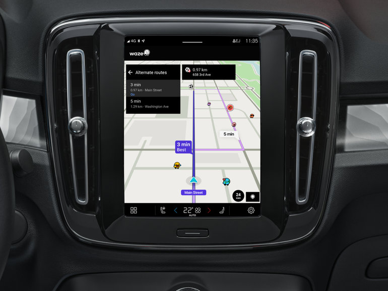 Driving Smarter: Volvo Incorporates Waze App into Its Cars