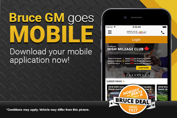 Bruce GM Goes Mobile!