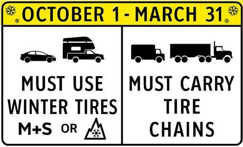 Winter Tire Requirements in BC