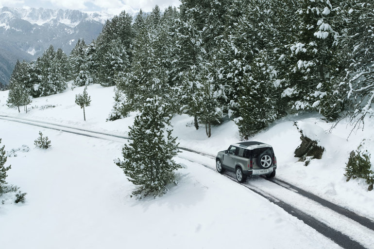 Hivérisation de votre Land Rover pour la conduite par temps froid