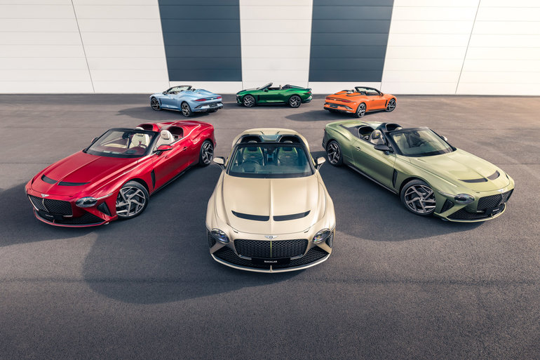 Les 5 plus beaux modèles de Bentley de tous les temps