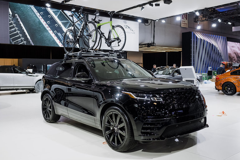 The Range Rover Velar Featured At The Montreal Auto Show