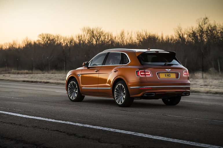 An overview of the new Bentley Bentayga Speed