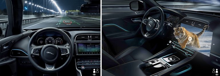 Jaguar and Land Rover Develop Advanced HUD System