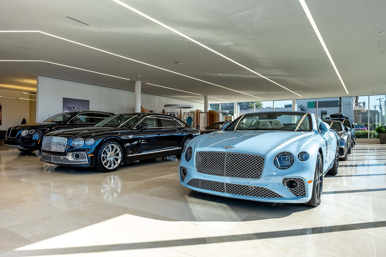 What goes into ordering a new Bentley?