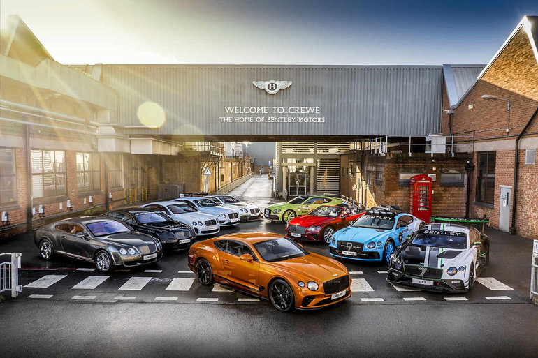 Bentley celebrates 80,000th Continental GT