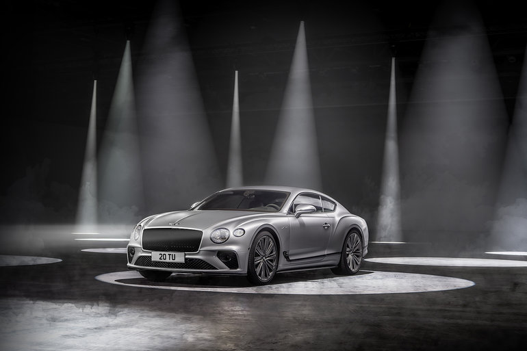 The new Bentley Continental GT Speed introduced as the most dynamic Bentley ever