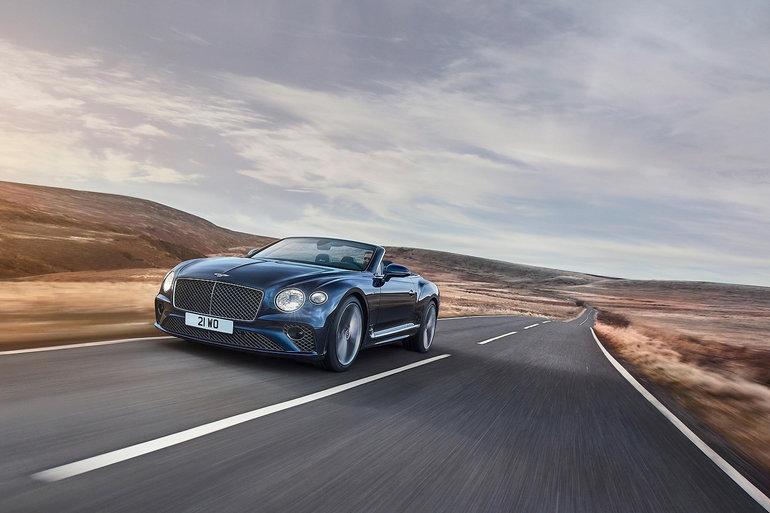 New Bentley Continental GT Speed Convertible Breaks Cover