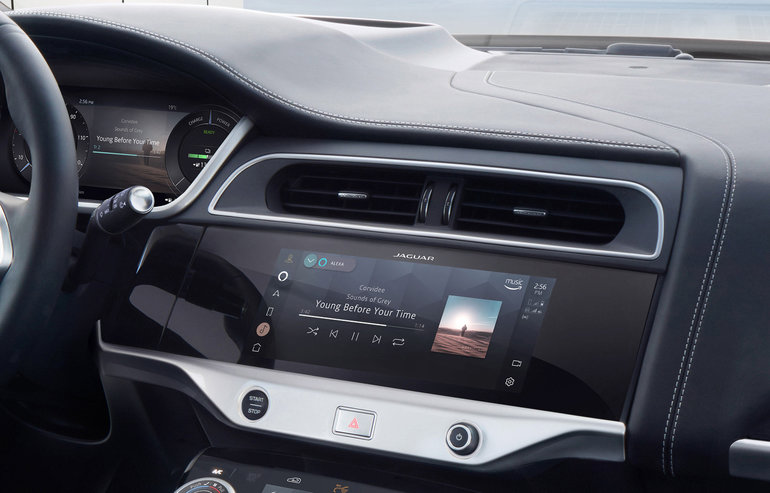 Amazon Alexa arrive dans les véhicules Jaguar équipés du système d'infodivertissement Pivi Pro