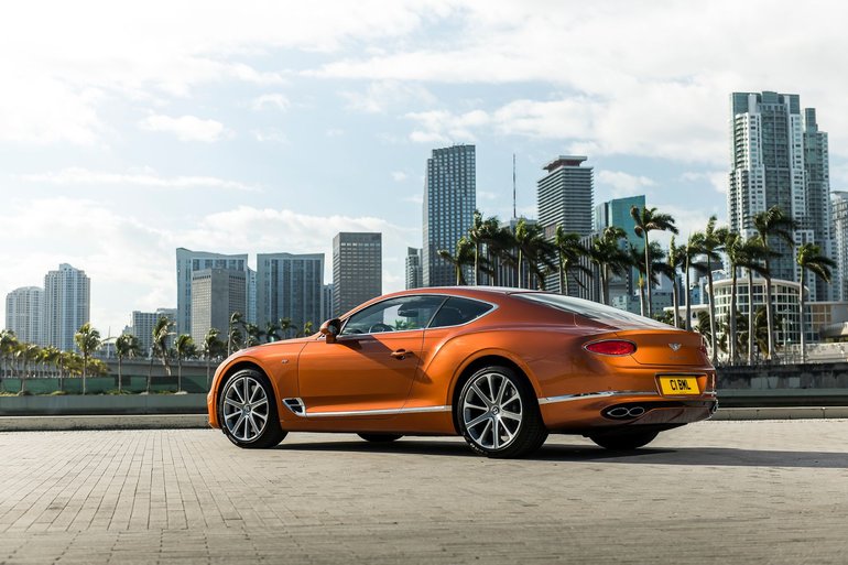 La Bentley Continental GT 2022 est parfaite pour l’été