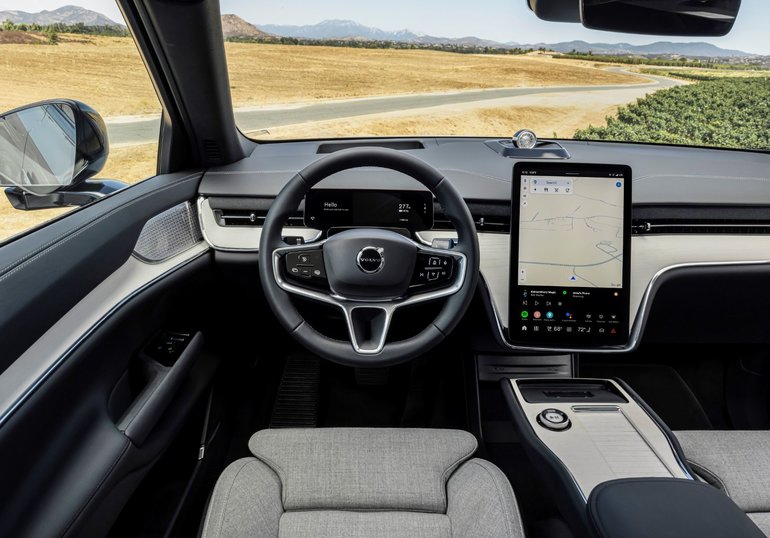 L’intérieur du Volvo EX90 2025 récompensé par un prestigieux prix Wards