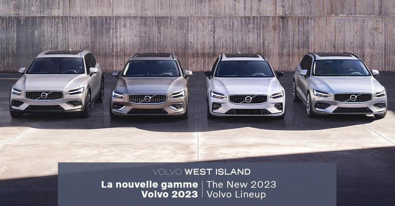 The New 2023 Volvo Lineup