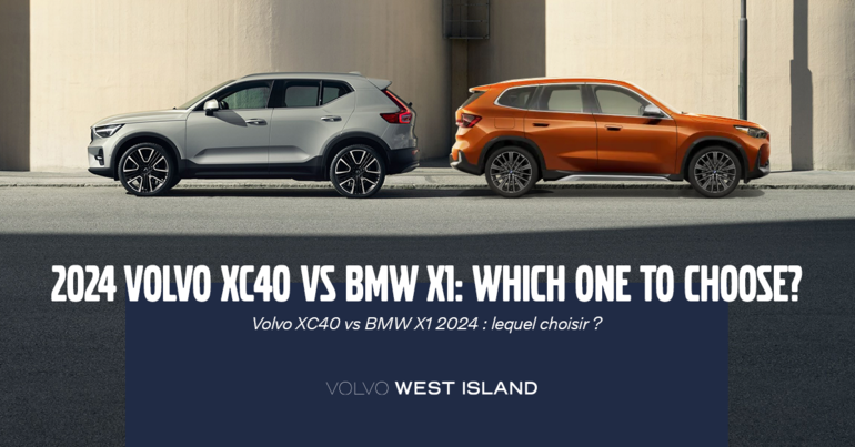 Volvo XC40 vs BMW X1 2024 : lequel choisir ?
