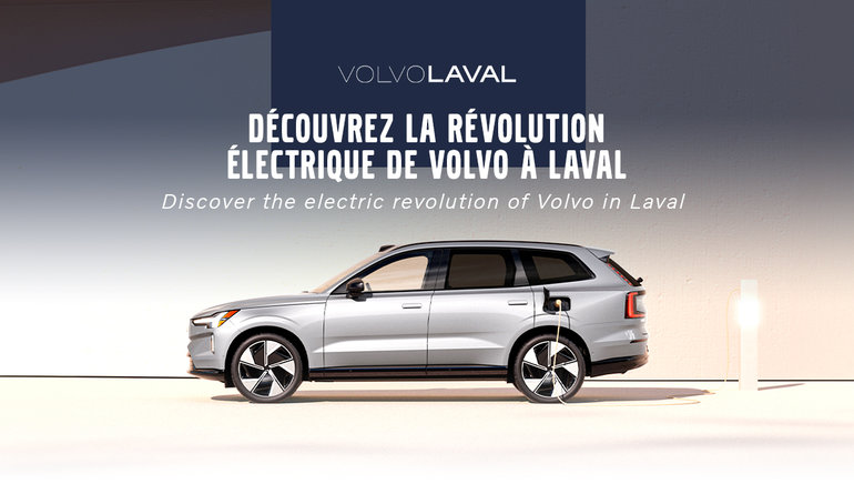 Discover the electric revolution of Volvo in Laval