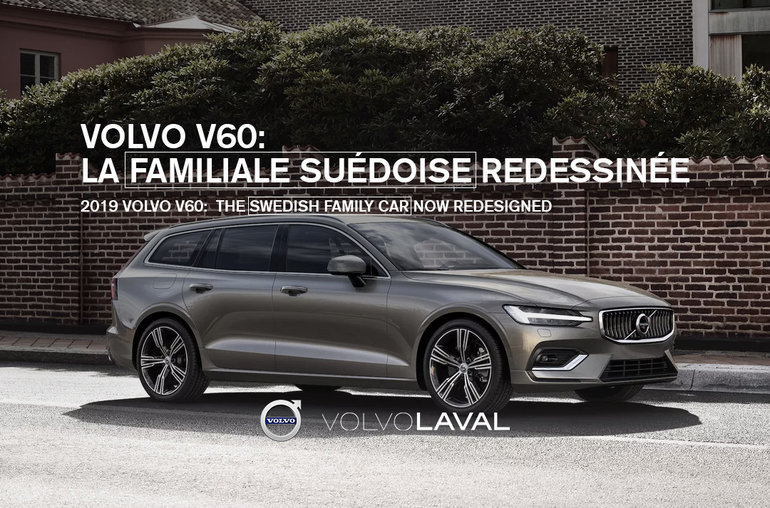 La Volvo V60 2019 : la familiale suédoise redessinée