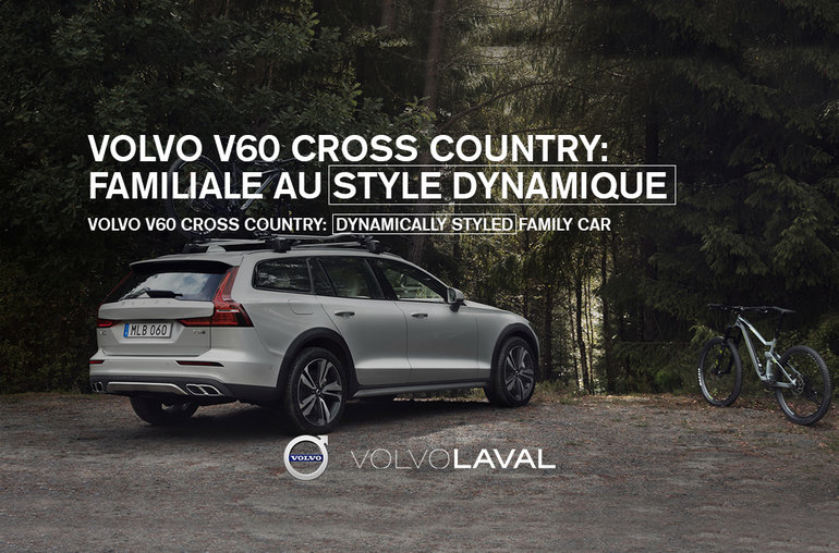 Volvo V60 Cross Country 2019 : familiale au style dynamique