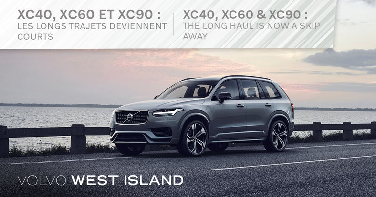 Volvo XC40, XC60 and XC90: the long haul is now a skip away