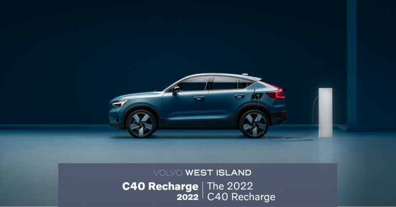 The New Volvo C40 Recharge, the First Exclusively Electric SUV