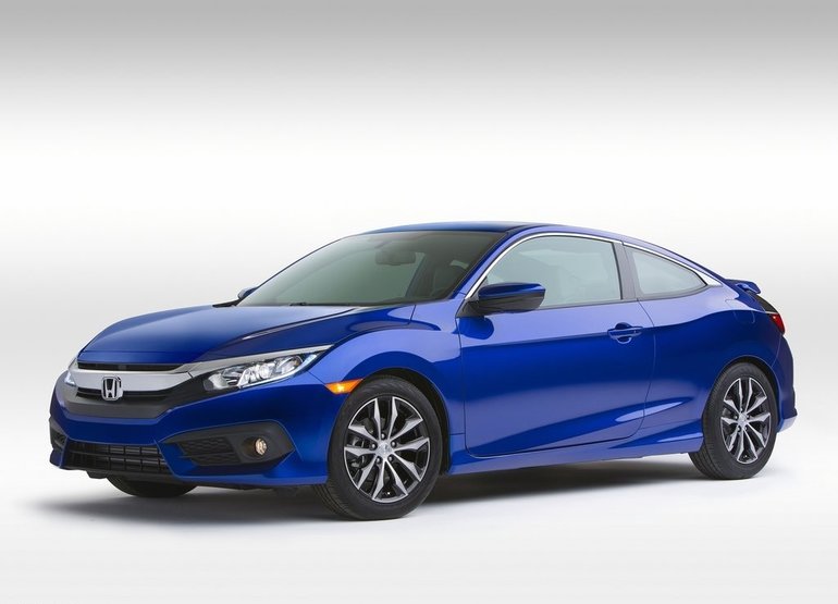 La Honda Civic Coupe 2016 arrive chez les concessionnaires