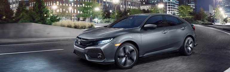 La Honda Civic Hatchback 2017 en cinq points