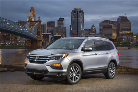 De la place pour toute la famille avec le Honda Pilot 2017