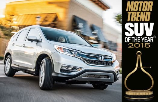 Le Honda CR-V 2015 nommé Meilleur VUS selon Motor Trend