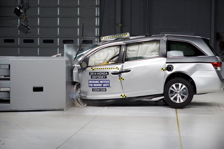 La sécurité de la Honda Odyssey parmi les meilleures de sa catégorie