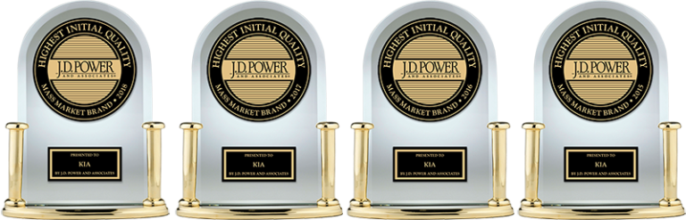“Highest Ranked Mass Market Brand in Initial Quality in the U.S., 4 Years in a Row”