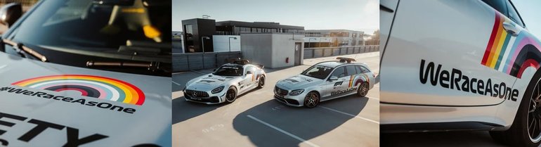 Mercedes-AMG GT R Official FIA F1 Safety Car New Look