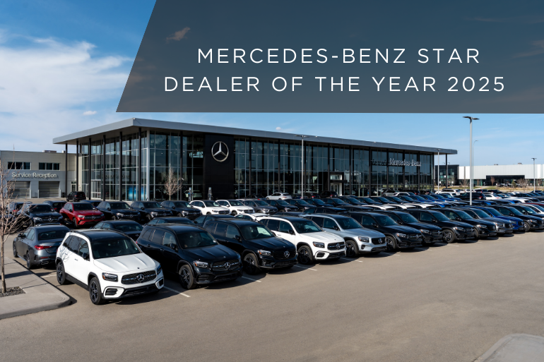 Winning the 2025 Mercedes-Benz Star Dealer of the Year Award