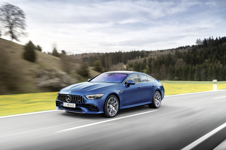 New Mercedes-AMG GT 4-Door Coupe Gets Lifestyle Update