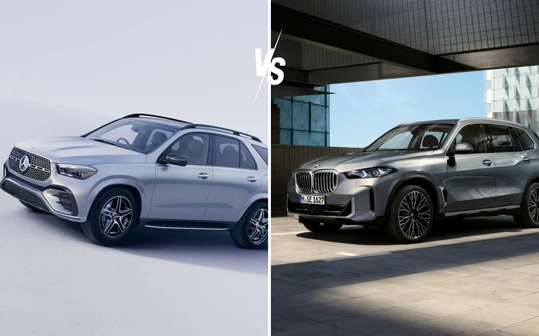 Mercedes-Benz GLE 2025 vs BMW X5 2025