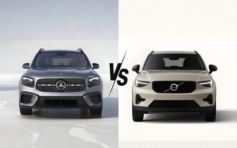 Mercedes-Benz GLB 2025 vs Volvo XC40 2025
