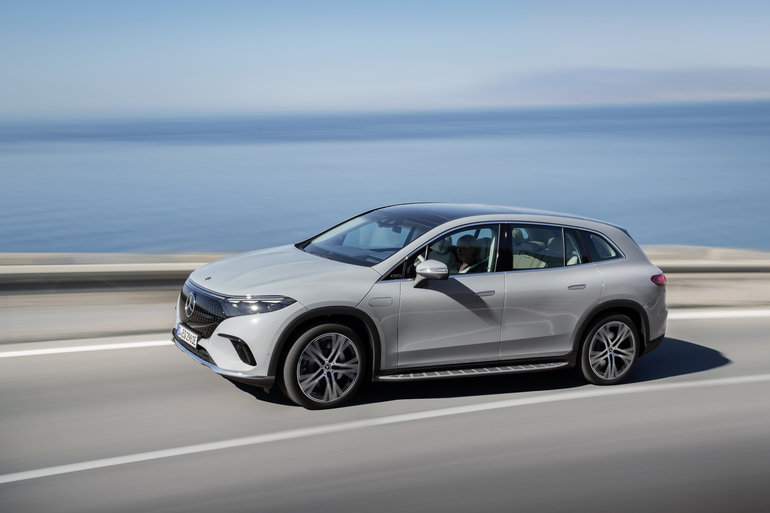 Comment recharger votre nouveau Mercedes-Benz EQS VUS 2023
