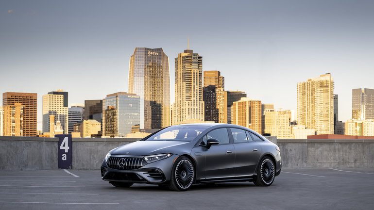 Experience the Power Surge: The New Mercedes-AMG EQS 4MATIC+ Sedan