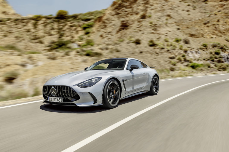 Mercedes-AMG GT Coupé 2024 : Réinventer la voiture de sport phare d'AMG
