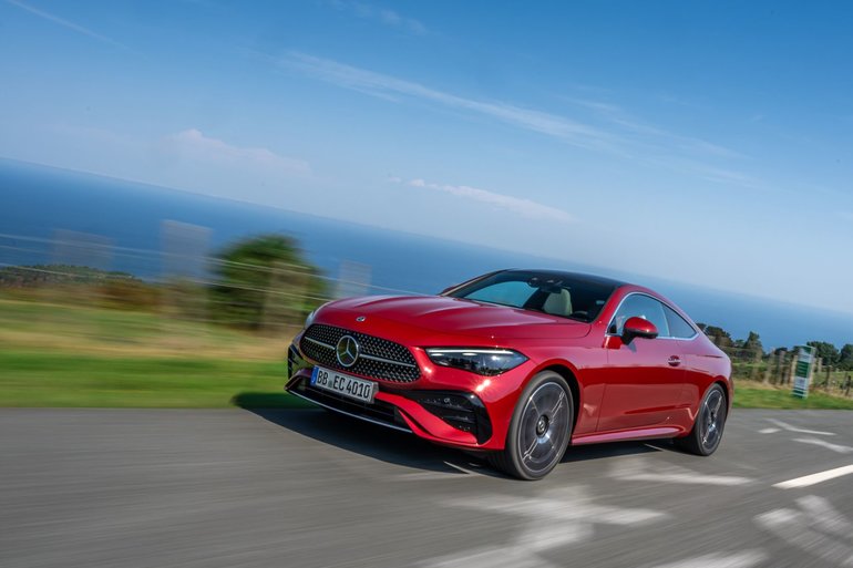 Le tout nouveau coupé Mercedes CLE débarque au Canada à partir de 66 735 $