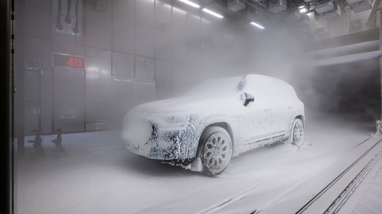 How Mercedes-Benz Tests the 2027 GLB in Extreme Winter Conditions