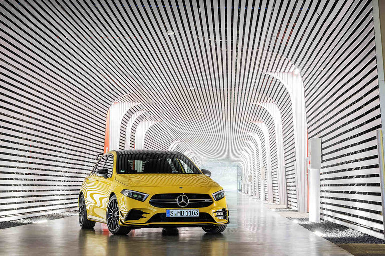 Mercedes-AMG A 35 2021 : impressionnante à tous les points de vue