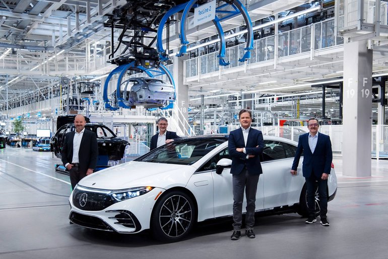 2022 Mercedes-Benz EQS : The new Electric Flagship