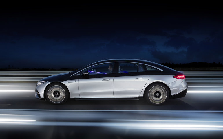 Mercedes-Benz EQS : une recharge plus rapide que la Tesla Model S Plaid