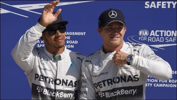 Lewis Hamilton devance son coéquipier de Mercedes-AMG Nico Rosberg au Grand Prix du Canada