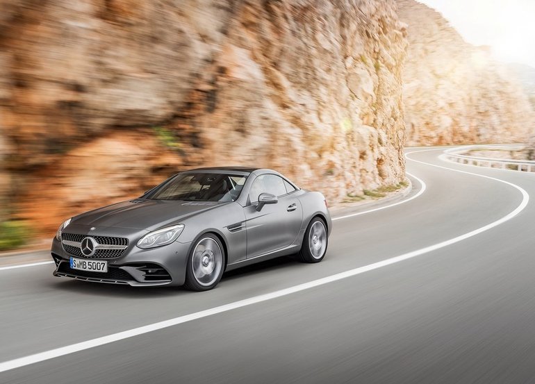 Here is the New 2017 Mercedes-Benz SLC