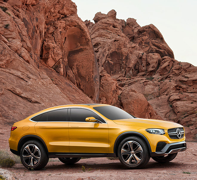 Mercedes-Benz GLC Coupé 2017 : le luxe au design qui se remarque