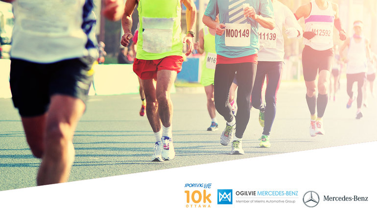 Ogilvie Motors LTD est fier de commanditer la course Sporting Life 10k