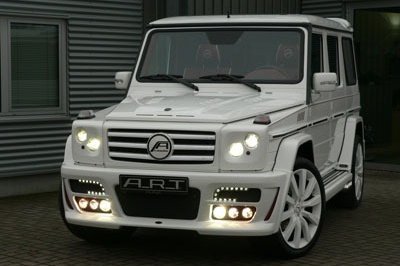 Un G 550 Streetline ART cabriolet de Mercedes-Benz aperçu à Pékin