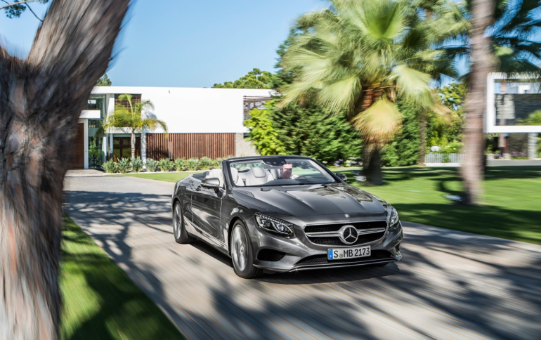 Avenir Mercedes-Benz S-Class Cabriolet présente à Francfort