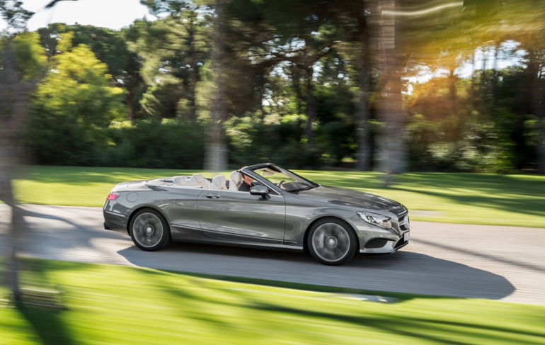 Future Mercedes-Benz S-Class Cabriolet Showcases in Frankfurt