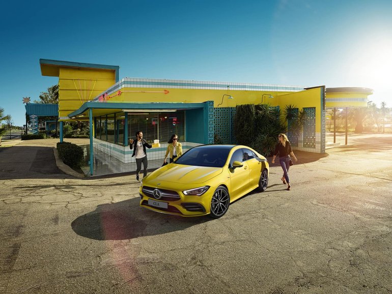 The new Mercedes-AMG CLA 35 4MATIC