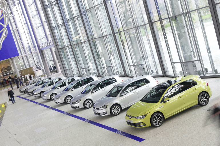 Honoring Five Decades of Evolution of the Volkswagen Golf